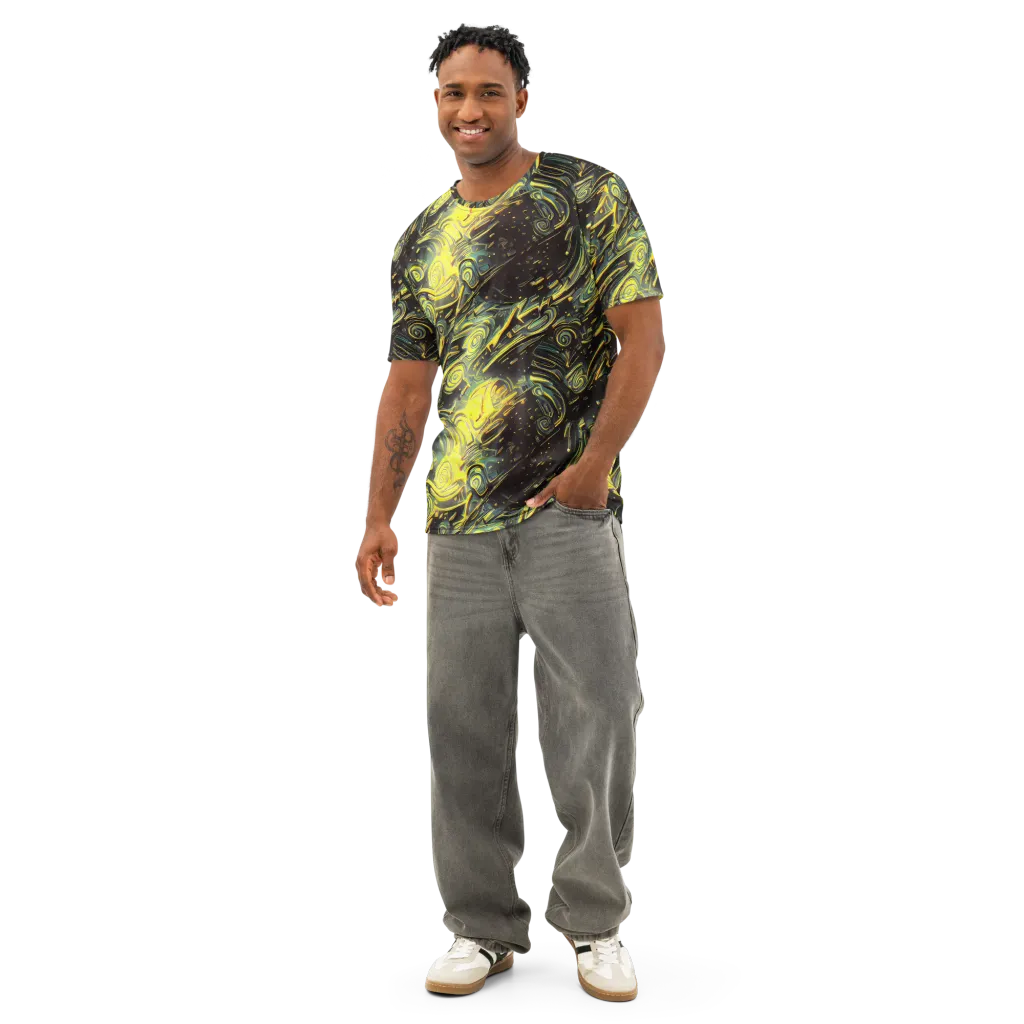 Eversen Whirl on Men's Cotton Crew Neck T-Shirt — Front