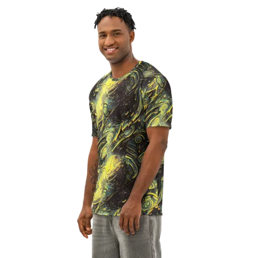 Eversen Whirl on a Men's Cotton Crew Neck T-Shirt