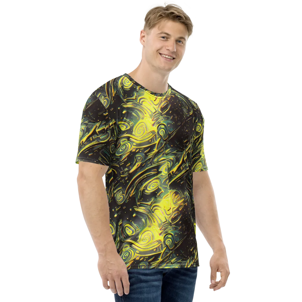 Eversen Whirl on Men's Crew Neck T-Shirt — Right