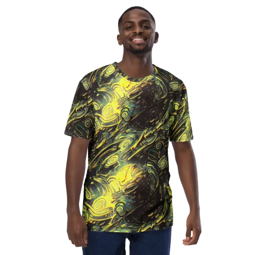 Eversen Whirl on a Men's Crew Neck T-Shirt