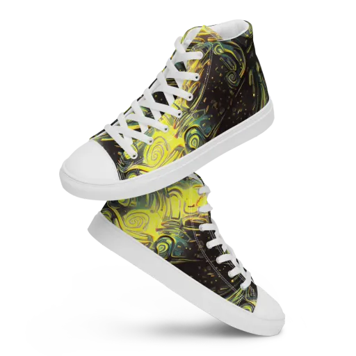 Eversen Whirl on a Men's High Top Canvas Shoes