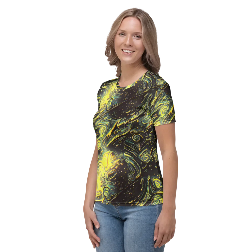 Eversen Whirl on Women's Crew Neck T-Shirt — Left