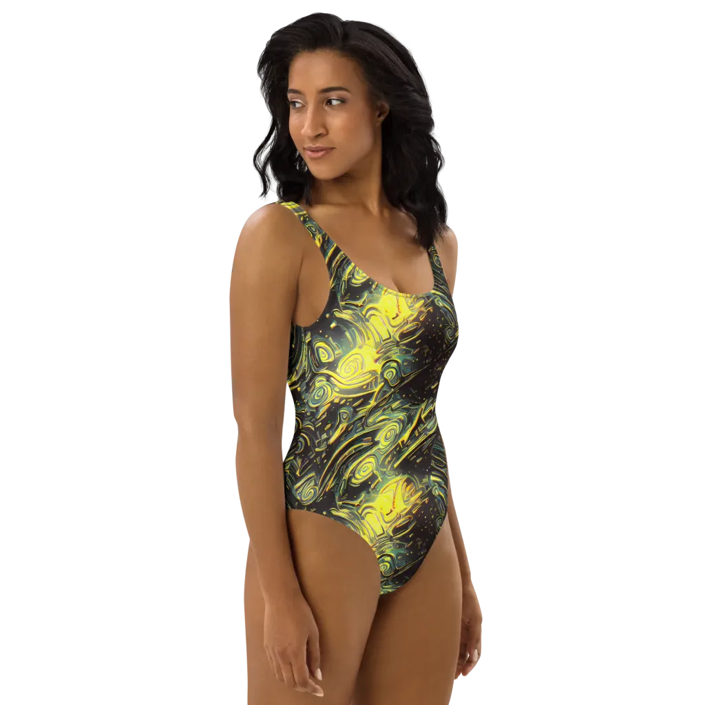 Eversen Whirl on One-Piece Swimsuit — Right
