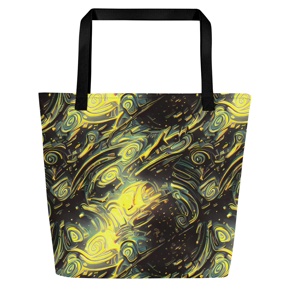Eversen Whirl on Large Tote Bag W/ Pocket — Front
