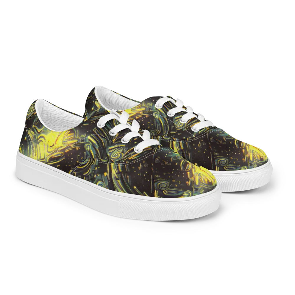 Eversen Whirl on Men's Lace-Up Canvas Shoes — Right Front