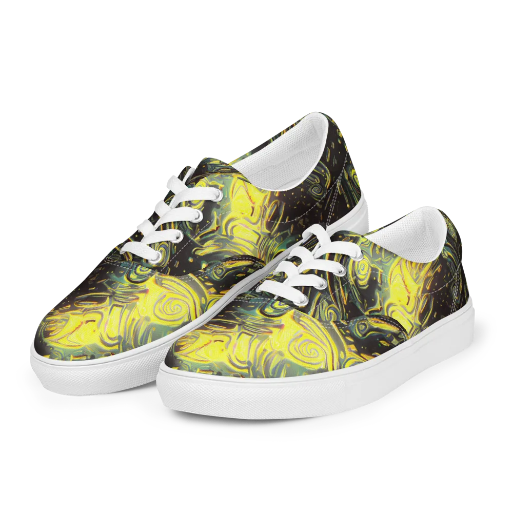Eversen Whirl on Men's Lace-Up Canvas Shoes — Left Front