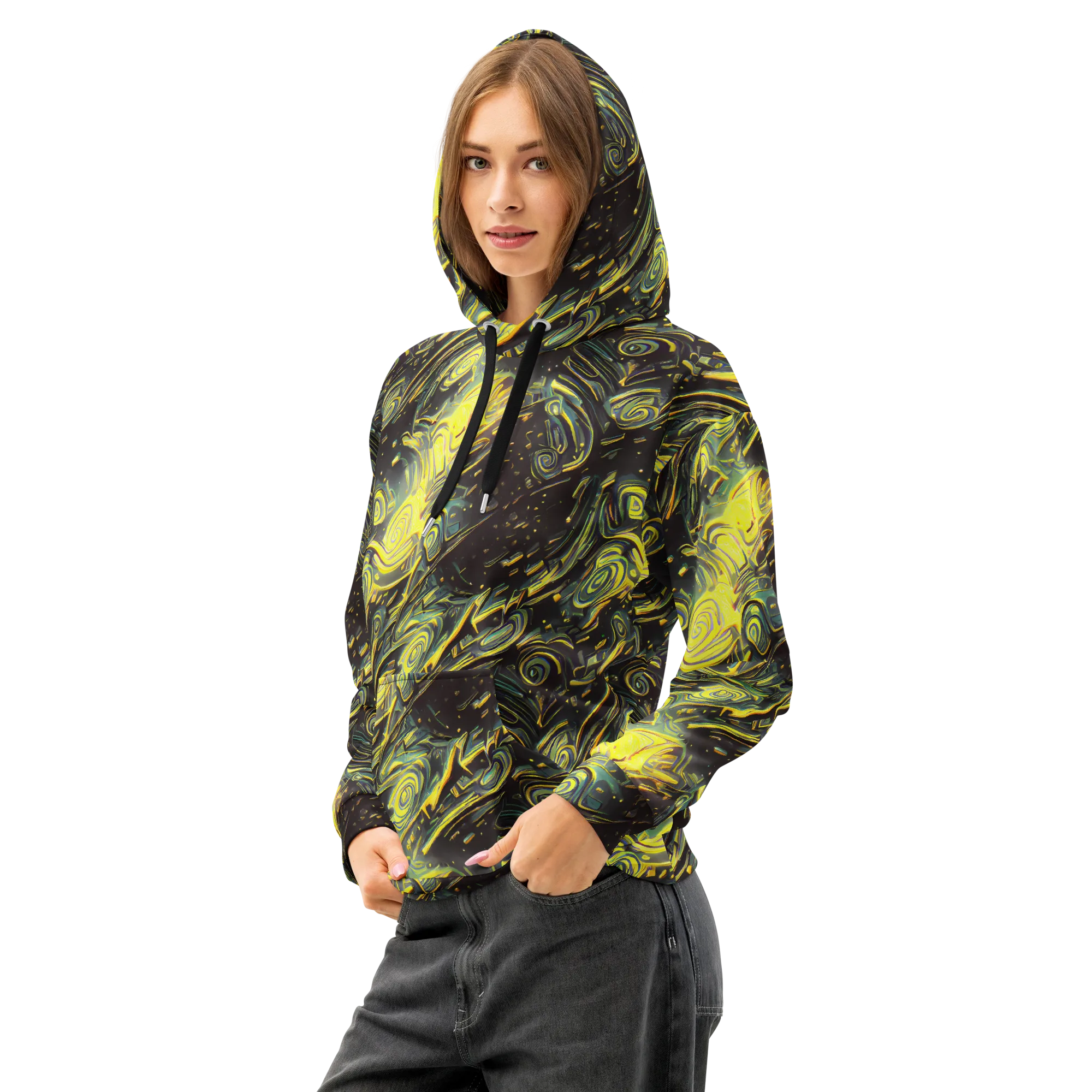 Eversen Whirl on Cotton Hoodie — Left Front