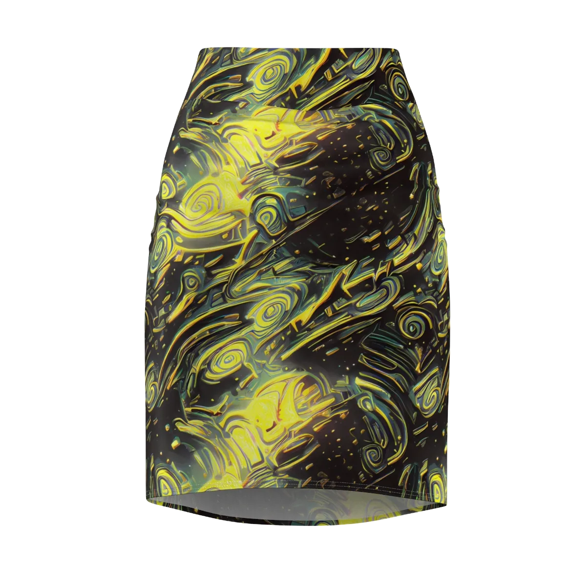 Eversen Whirl on Pencil Skirt — Front