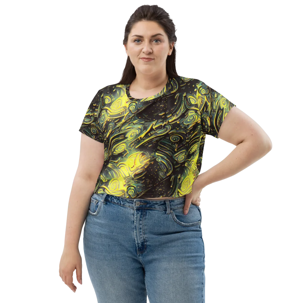 Eversen Whirl on Crop Tee — Front