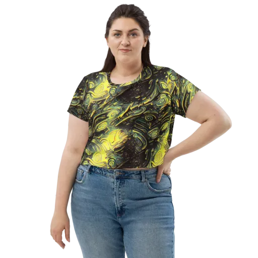 Eversen Whirl on a Crop Tee