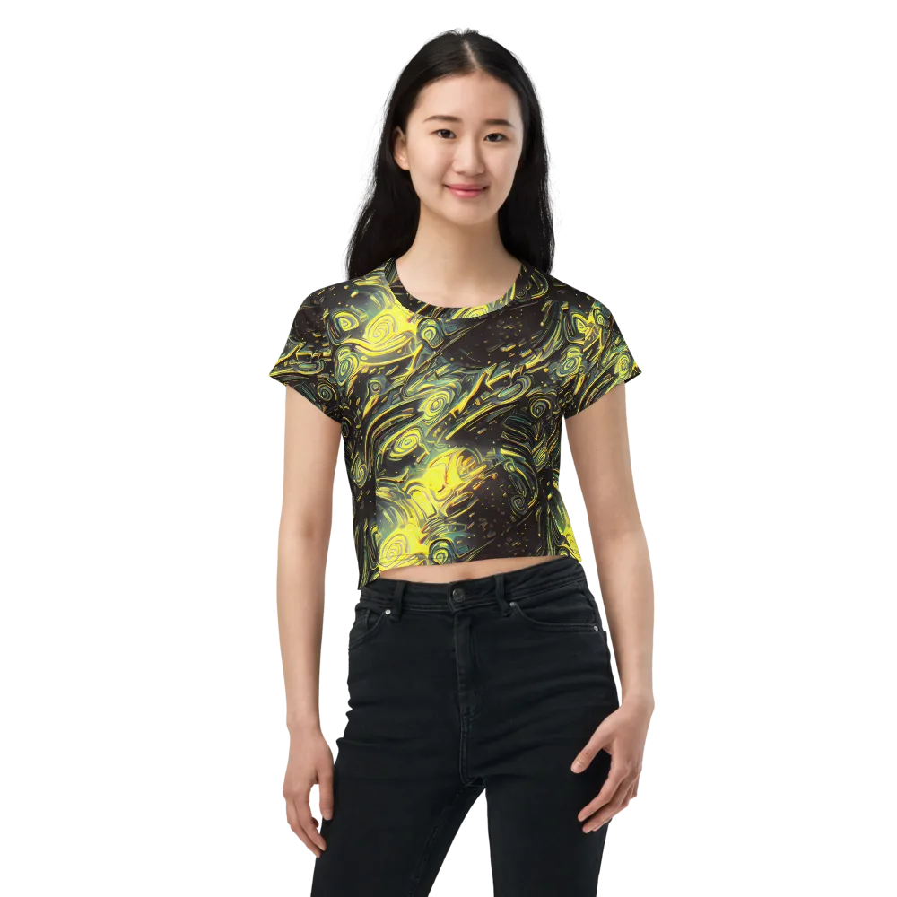 Eversen Whirl on Crop Tee — Front