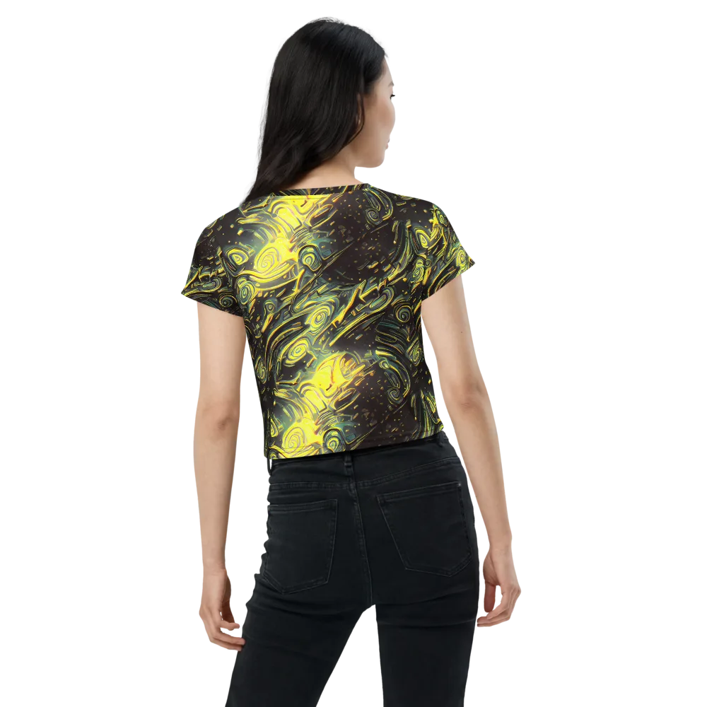 Eversen Whirl on Crop Tee — Back