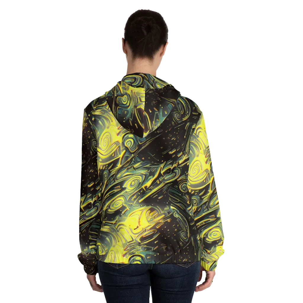Eversen Whirl on Women's Full-Zip Hoodie — Back On Person