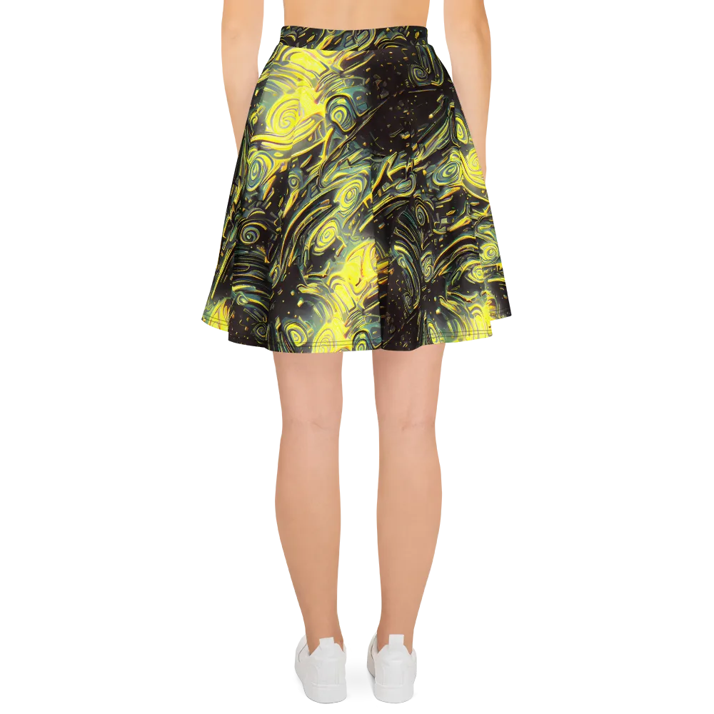 Eversen Whirl on Skater Skirt — Back