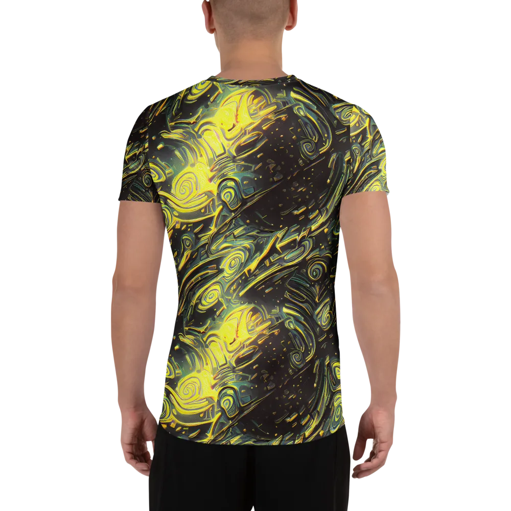 Eversen Whirl on Men's Athletic T-Shirt — Back