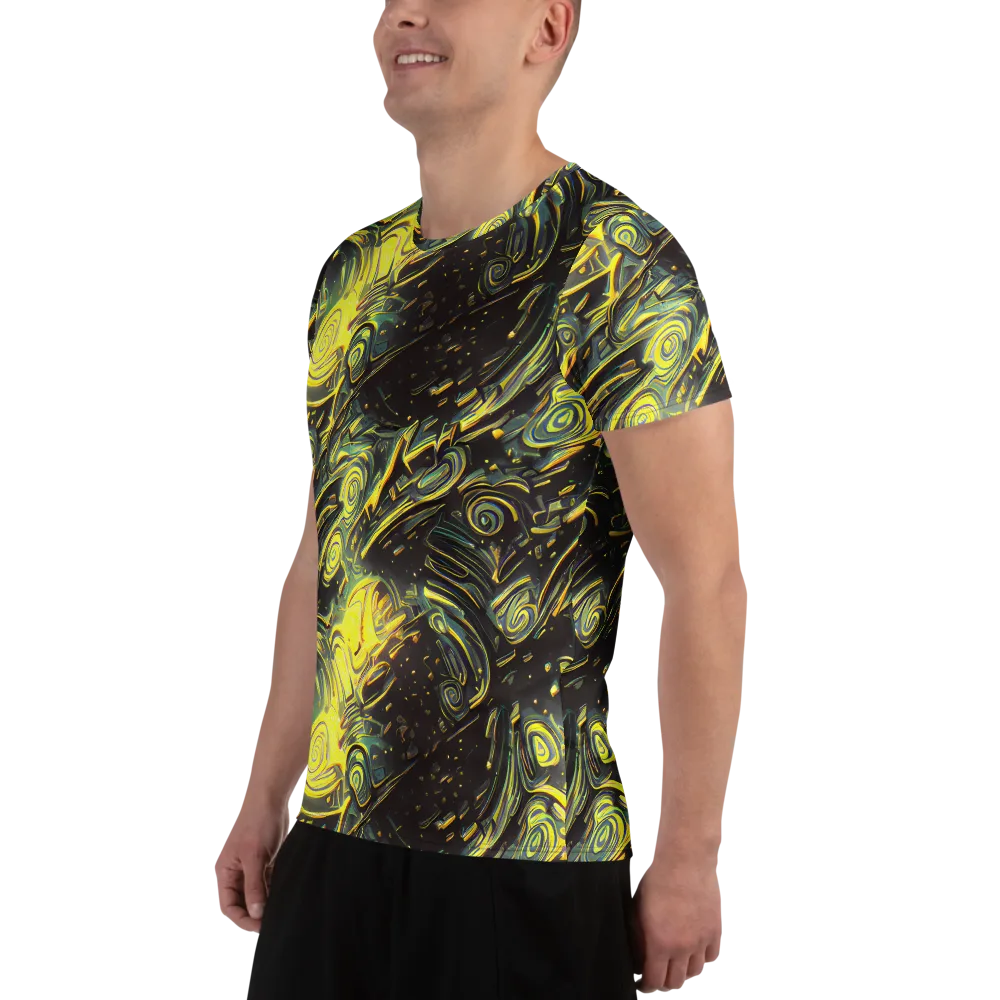 Eversen Whirl on Men's Athletic T-Shirt — Left