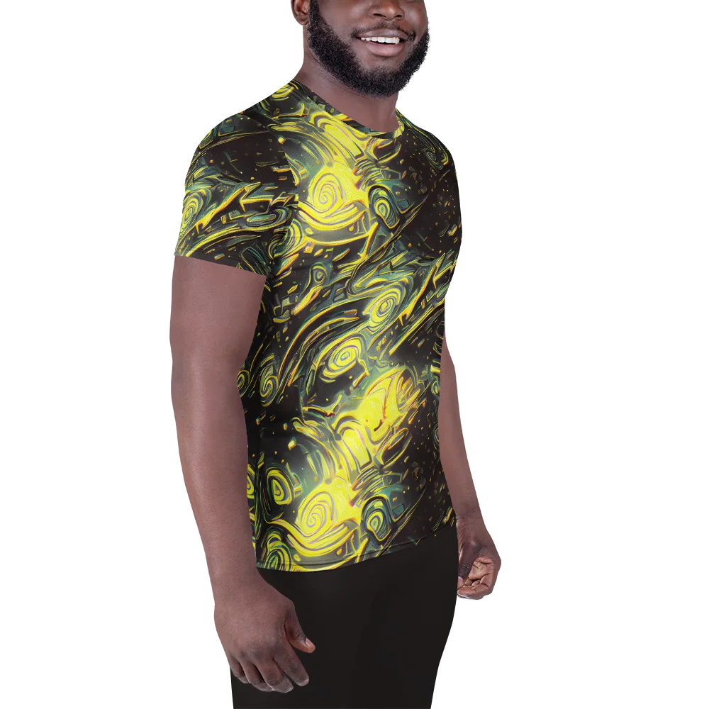 Eversen Whirl on Men's Athletic T-Shirt — Right