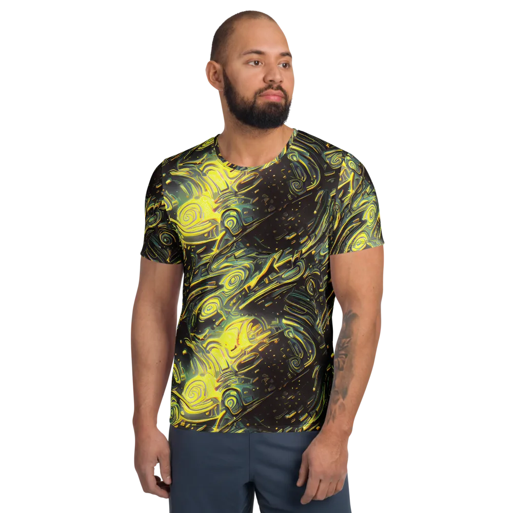Eversen Whirl on Men's Athletic T-Shirt — Front