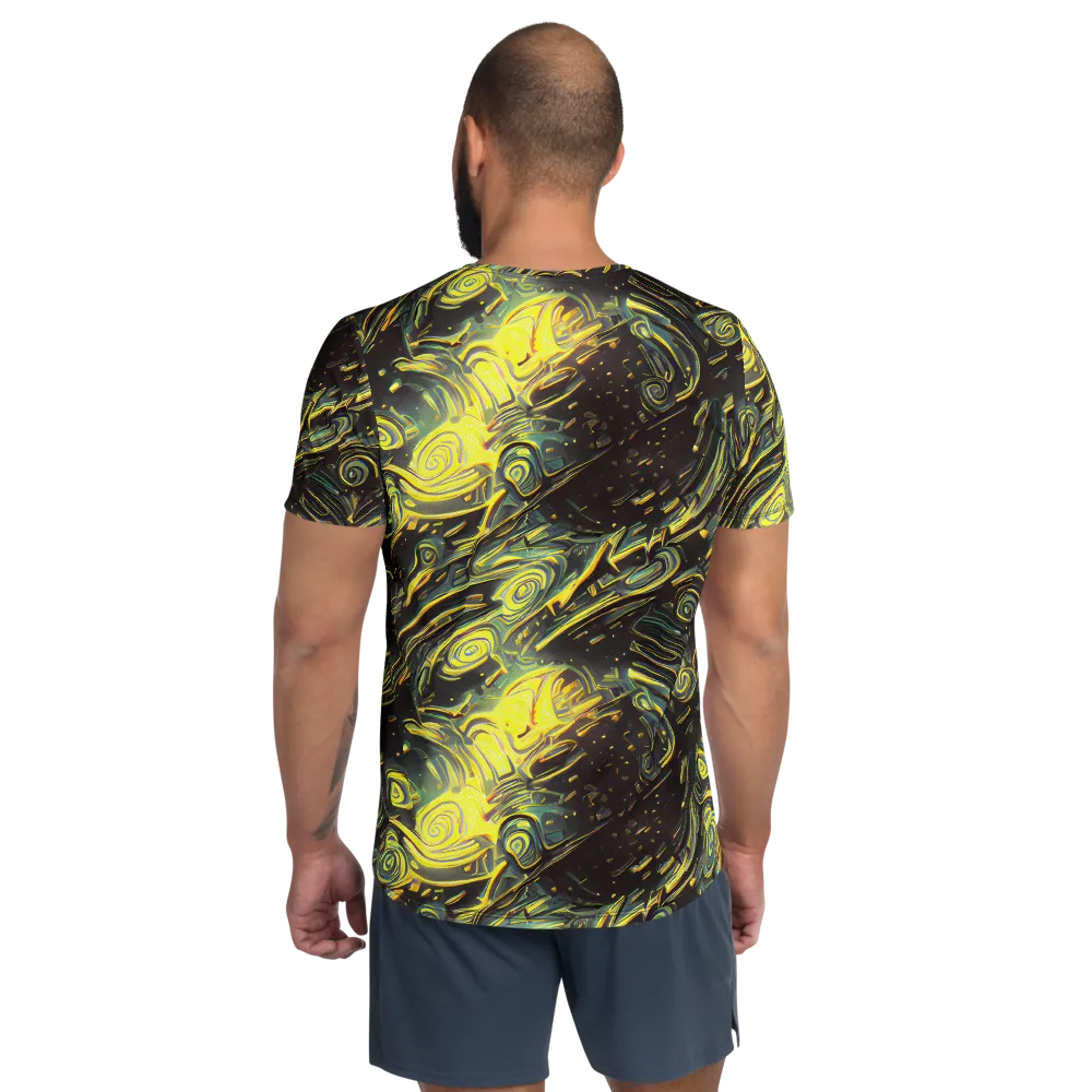 Eversen Whirl on Men's Athletic T-Shirt — Back