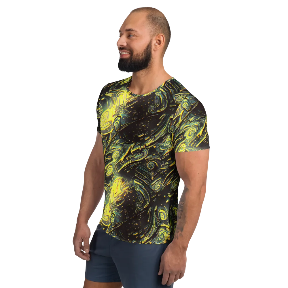 Eversen Whirl on Men's Athletic T-Shirt — Left