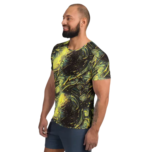 Eversen Whirl on a Men's Athletic T-Shirt