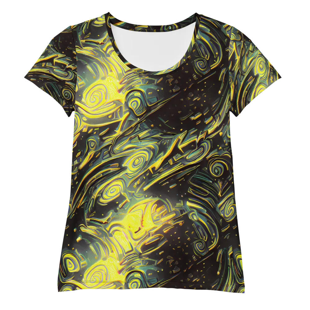 Eversen Whirl on Women's Athletic T-Shirt — Front