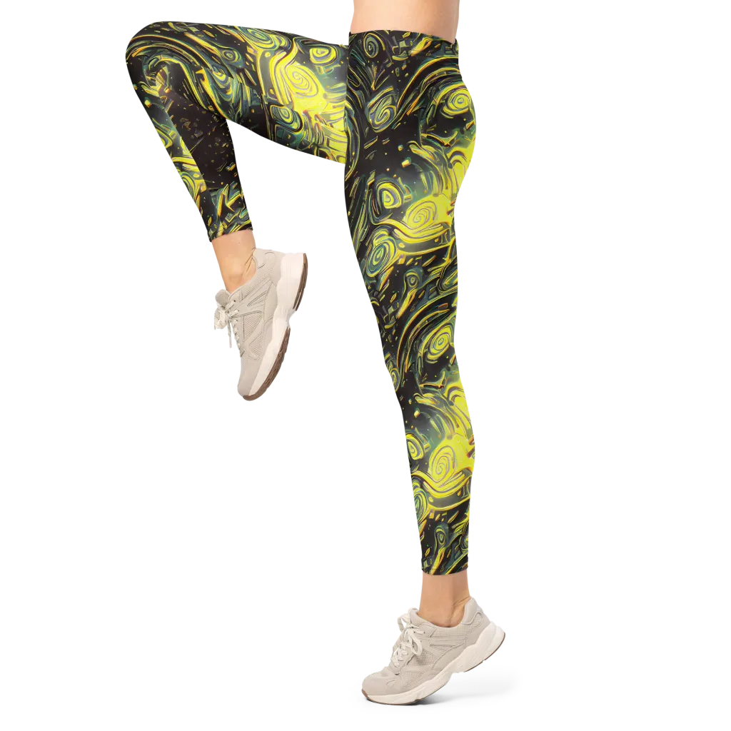 Eversen Whirl on Leggings — Left