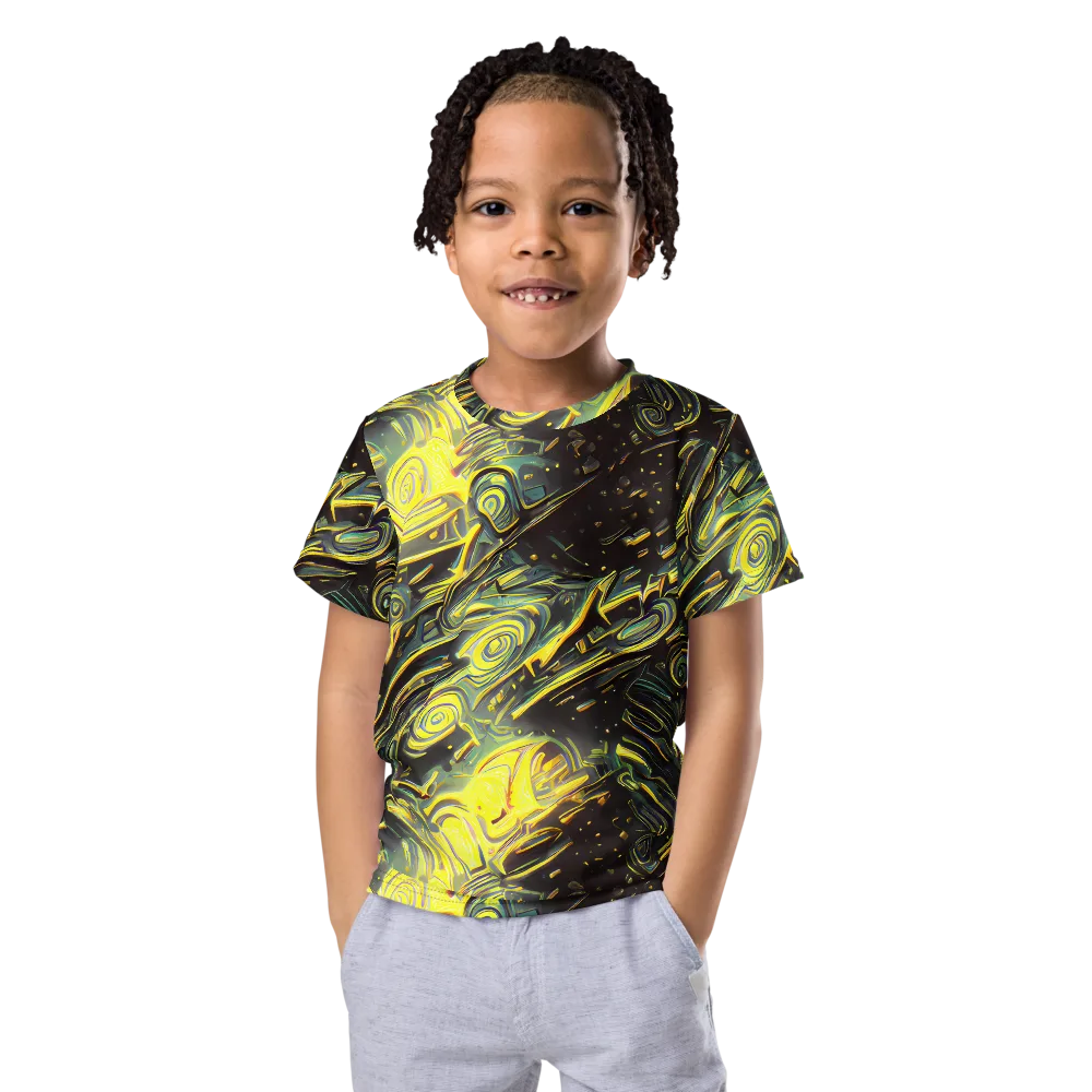 Eversen Whirl on Kids Crew Neck T-Shirt — Front