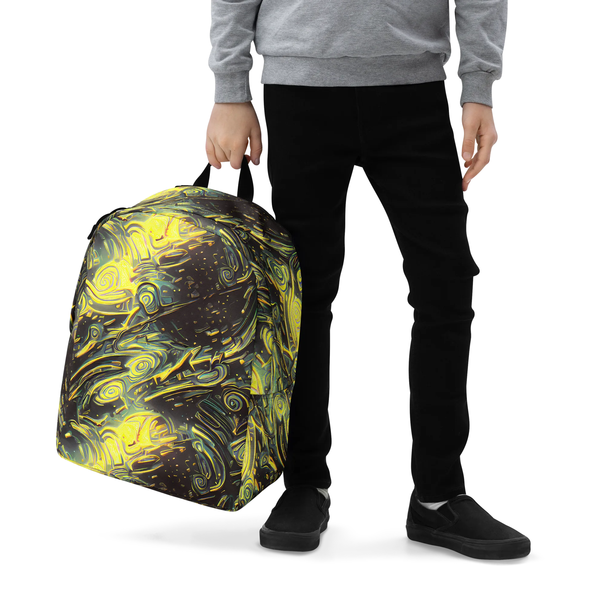 Eversen Whirl on Minimalist Backpack — Zoomed-in