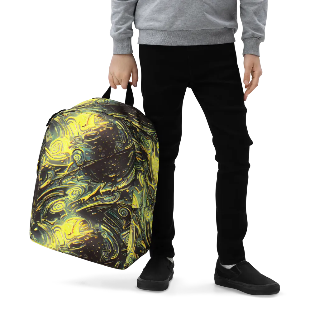 Eversen Whirl on Minimalist Backpack — Zoomed-in