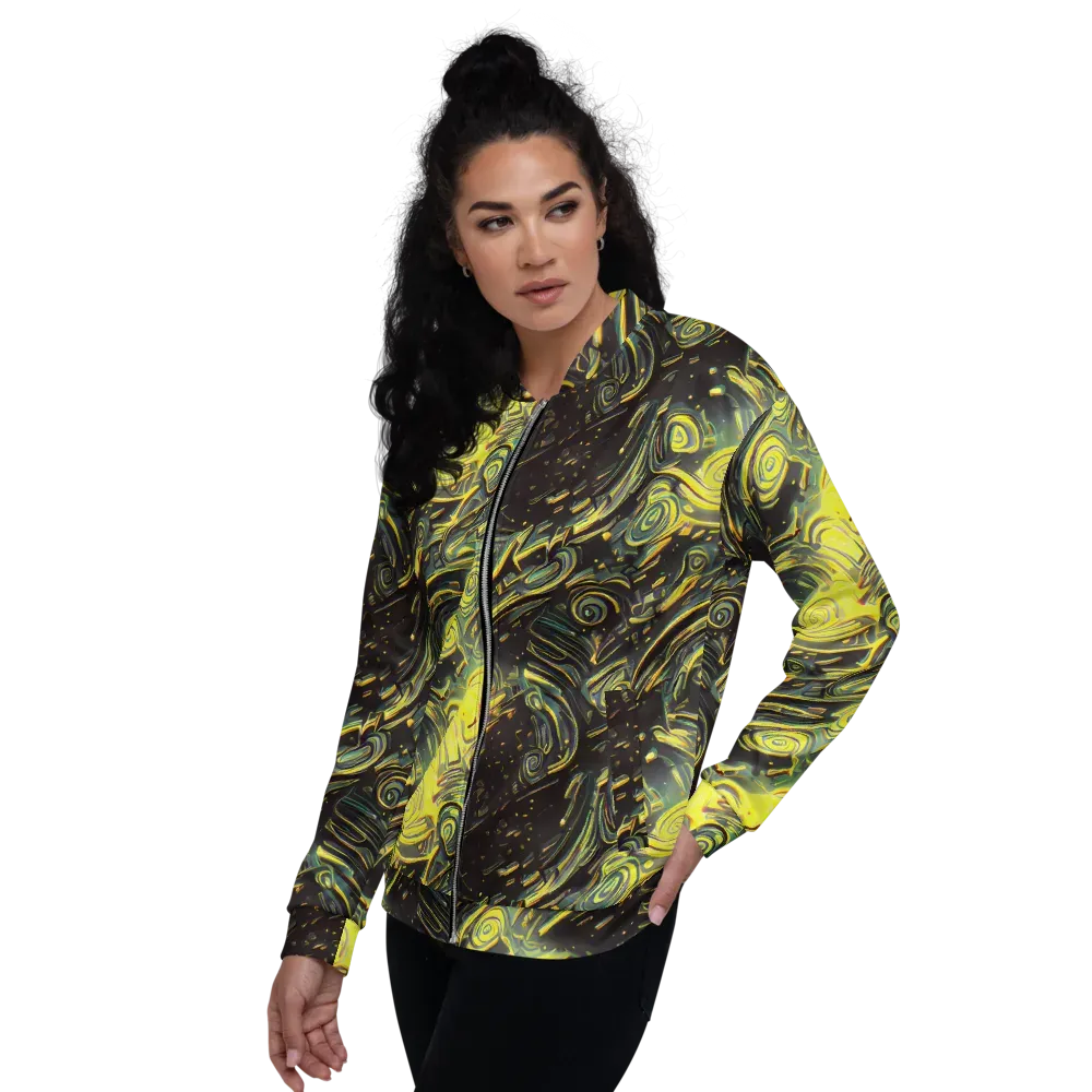 Eversen Whirl on Bomber Jacket — Left