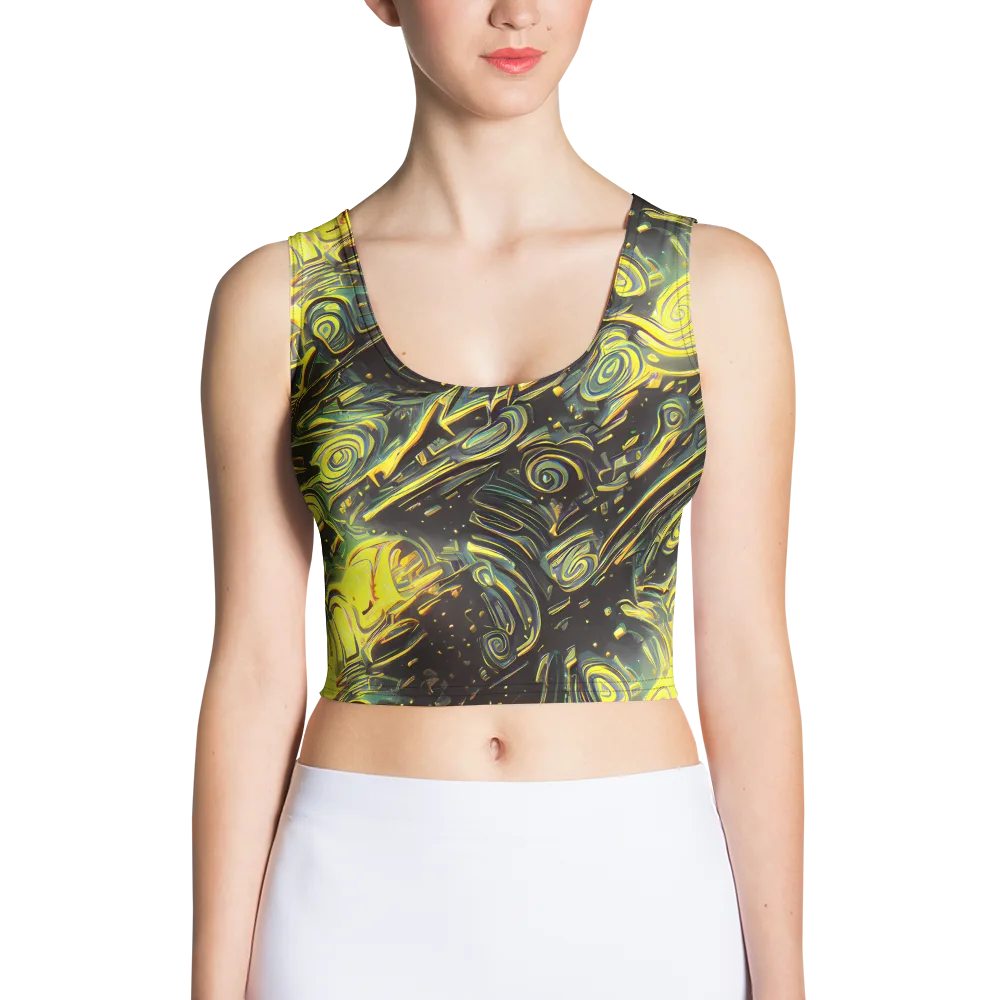 Eversen Whirl on Crop Top — Front