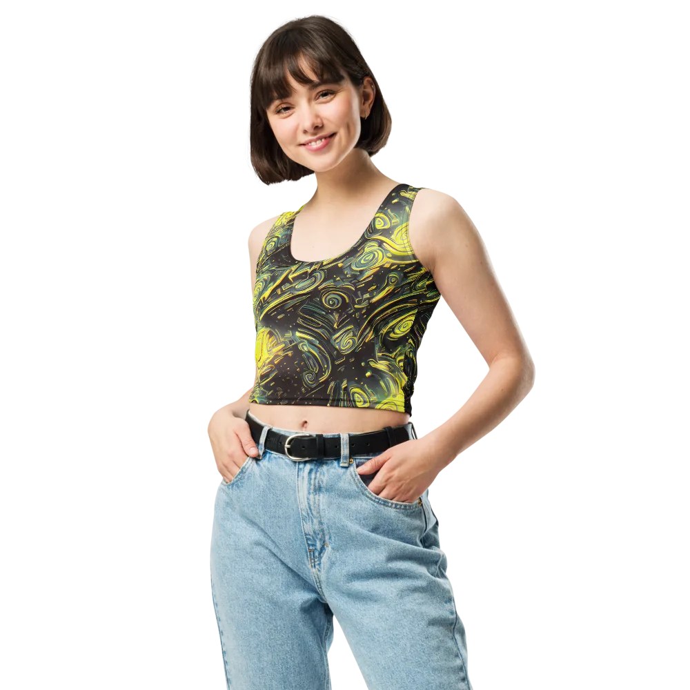 Eversen Whirl on Crop Top — Front