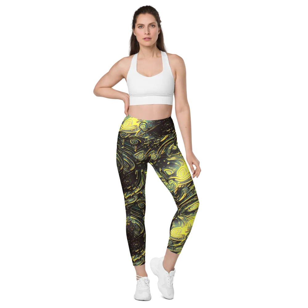 Eversen Whirl on Leggings with Pockets — Front