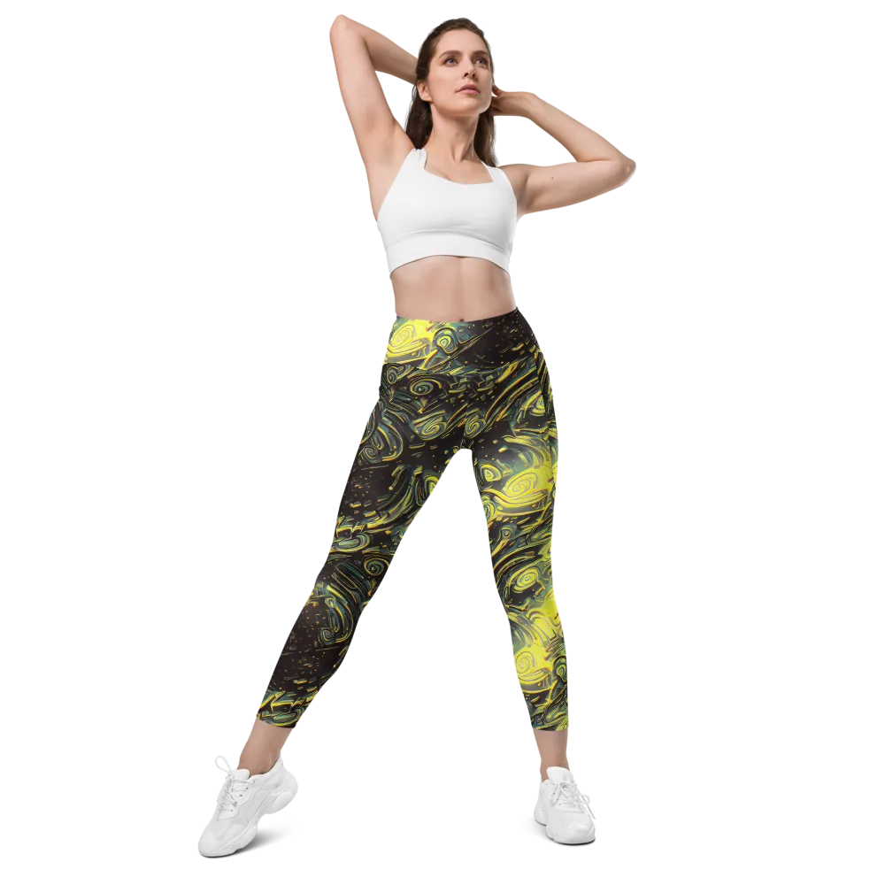 Eversen Whirl on Leggings with Pockets — Front