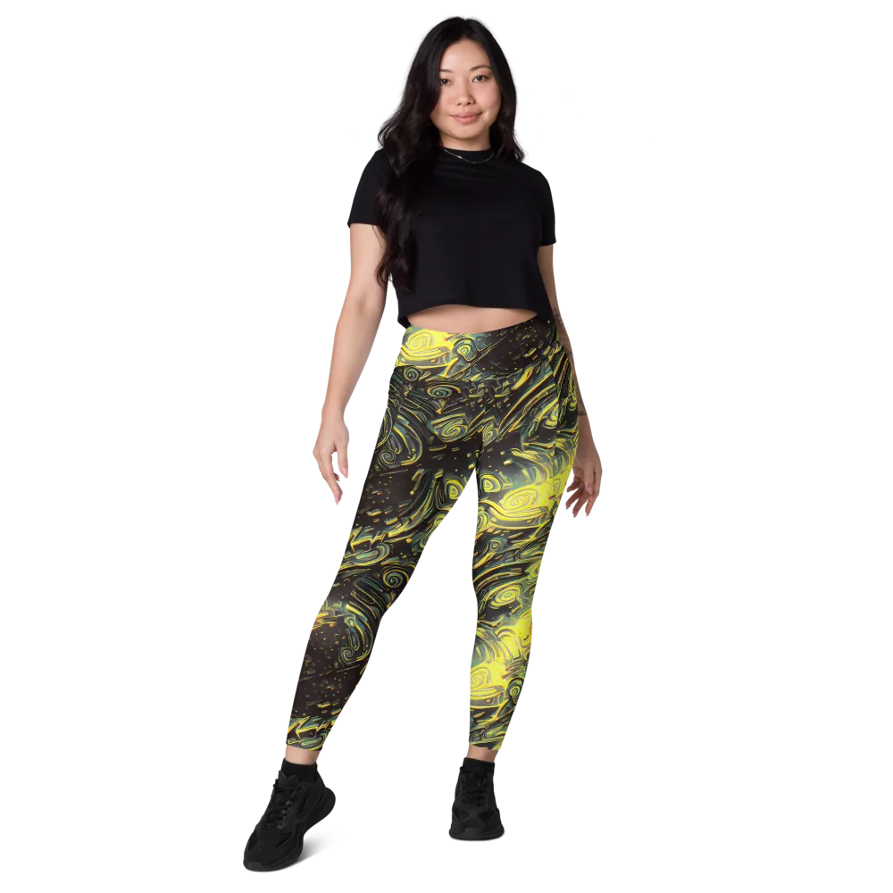 Eversen Whirl on Leggings with Pockets — Front