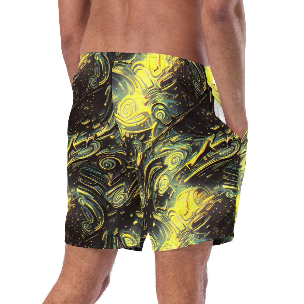 Eversen Whirl on Swim Trunks — Right Back