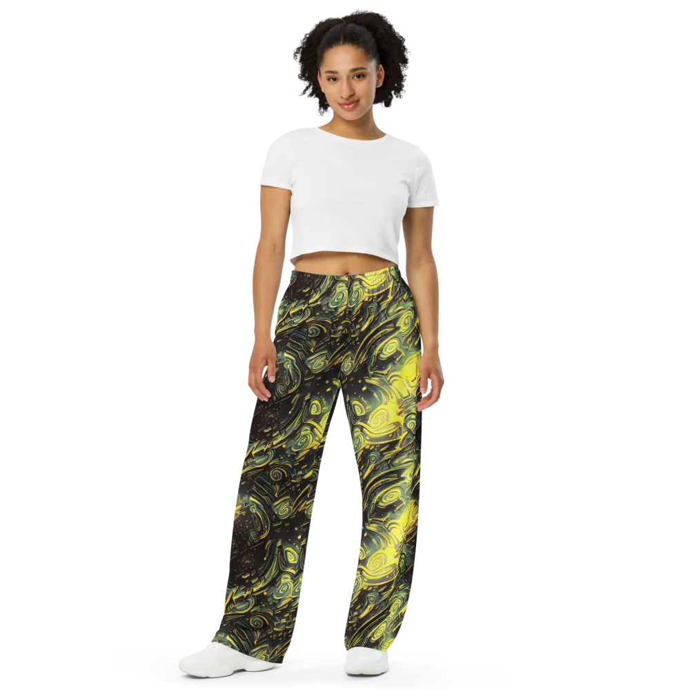 Eversen Whirl on Wide-Leg Pants — Front