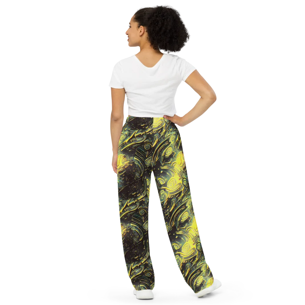 Eversen Whirl on Wide-Leg Pants — Back
