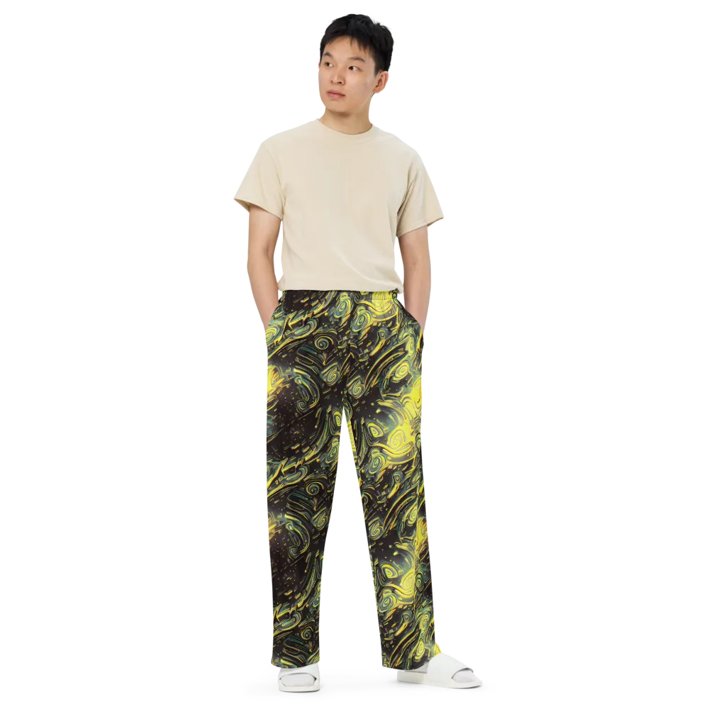 Eversen Whirl on Wide-Leg Pants — Front