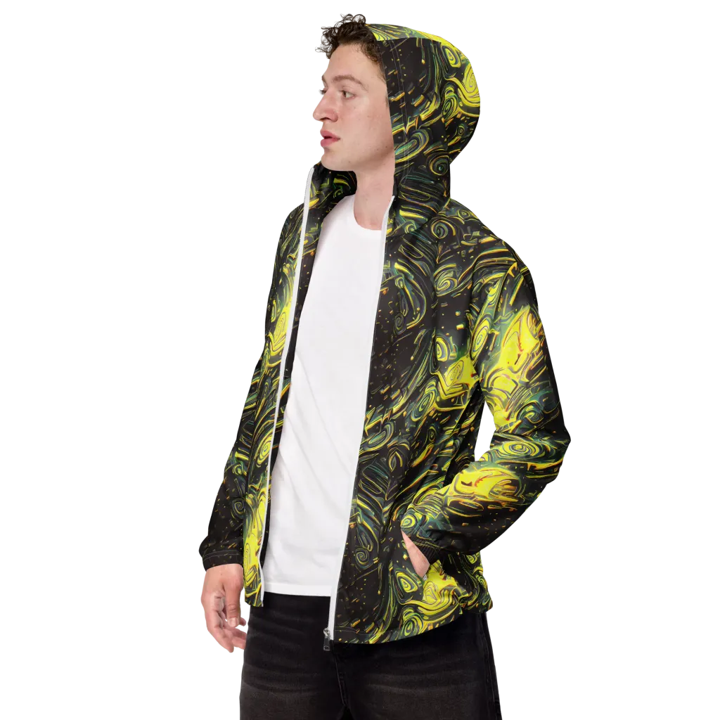 Eversen Whirl on Men's Windbreaker — Left Front