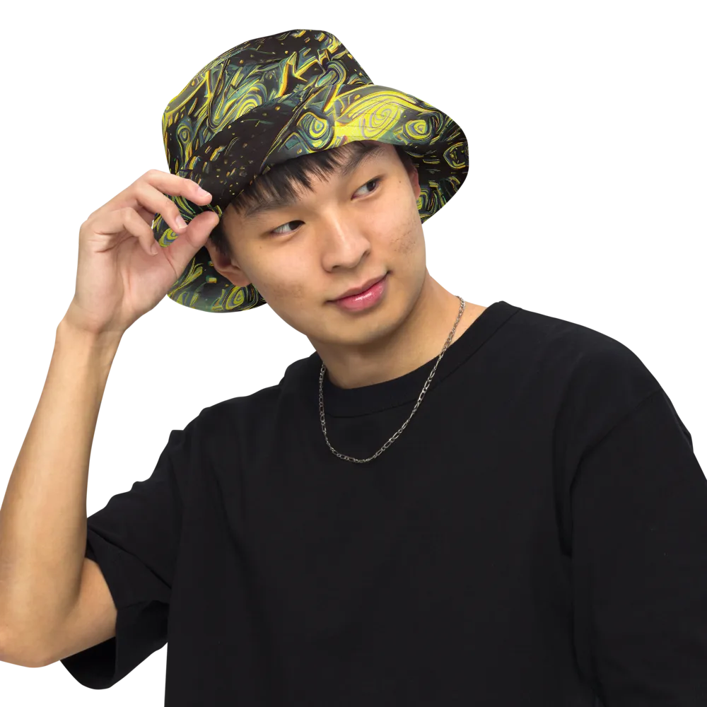 Eversen Whirl on Reversible Bucket Hat — Front Inside