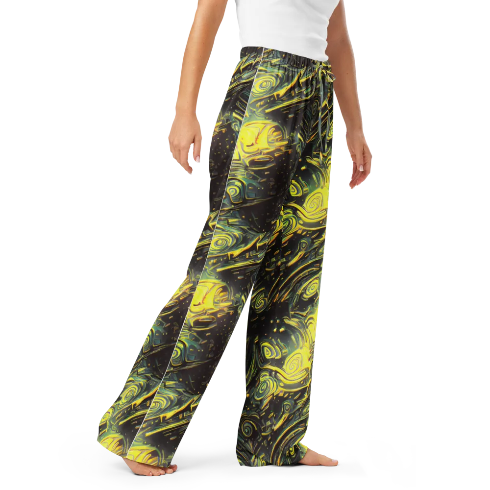 Eversen Whirl on Women's Pajama Pants — Right Front
