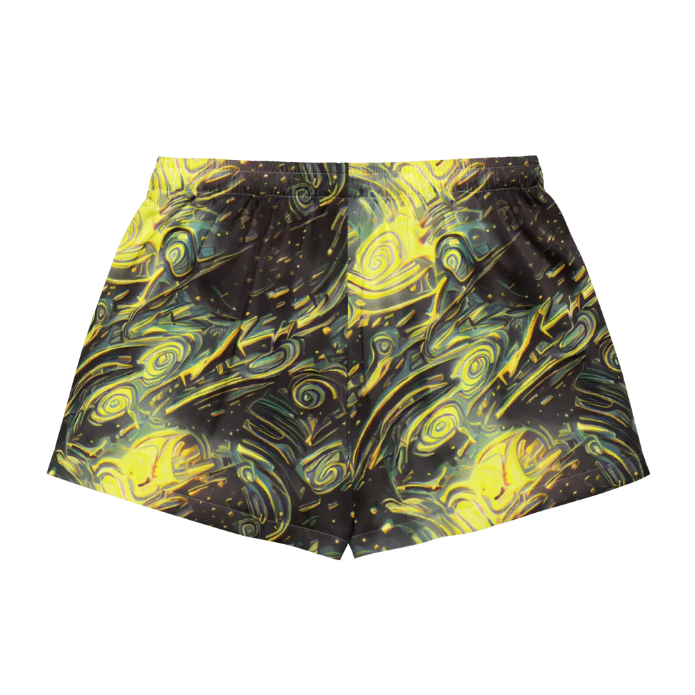 Eversen Whirl on Women's Pajama Shorts — Back