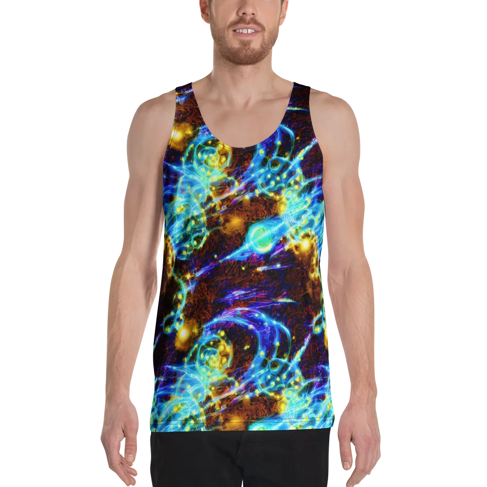 Neon Füssli on Men's Tank Top — Front