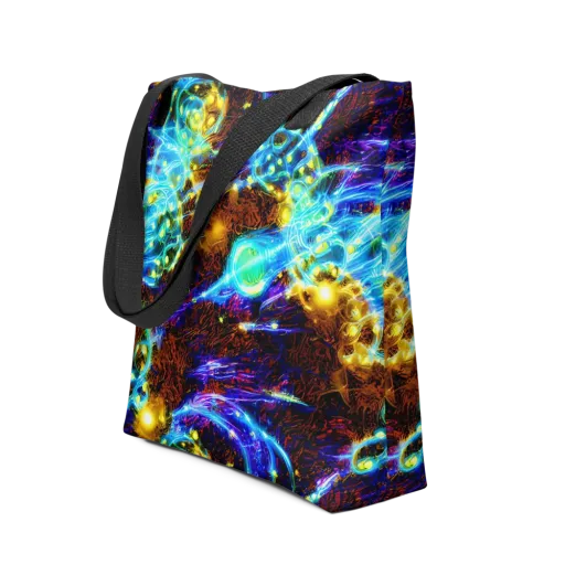 Neon Füssli on a Tote Bag