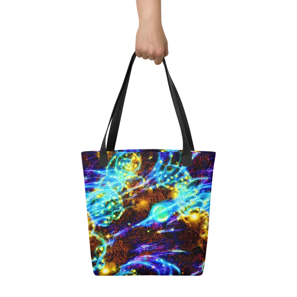 Neon Füssli on Tote Bag — Front