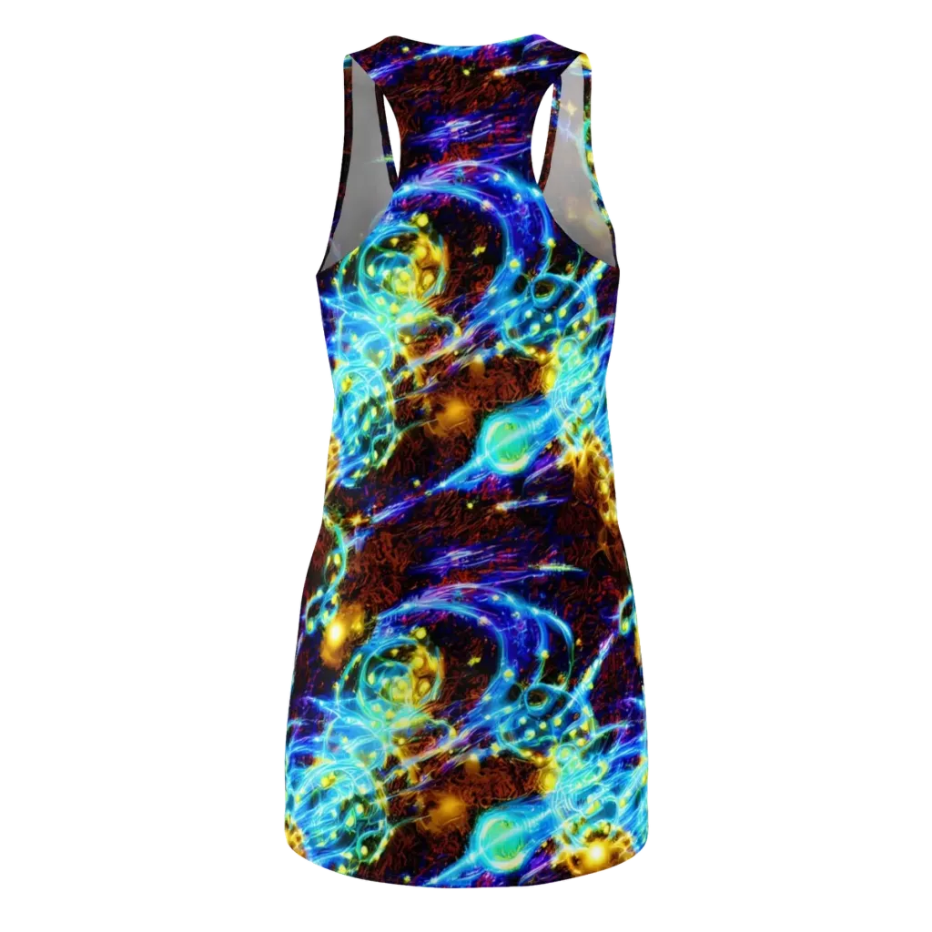 Neon Füssli on Racerback Dress — Back