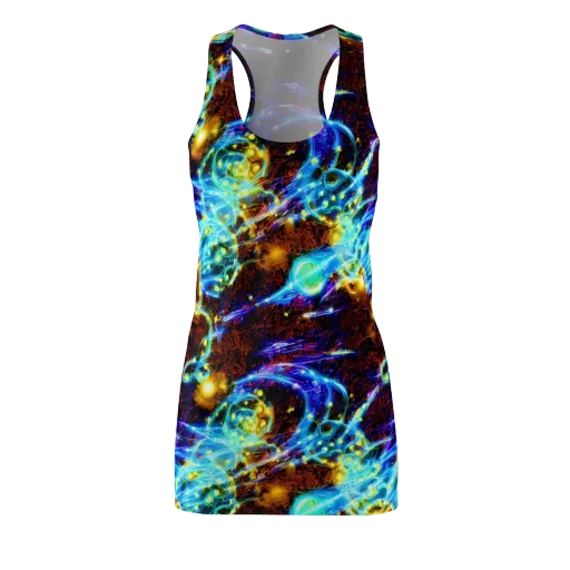 Neon Füssli on a Racerback Dress