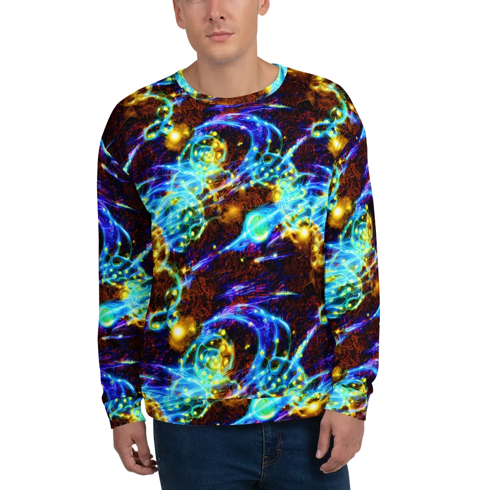 Neon Füssli on Sweatshirt — Front